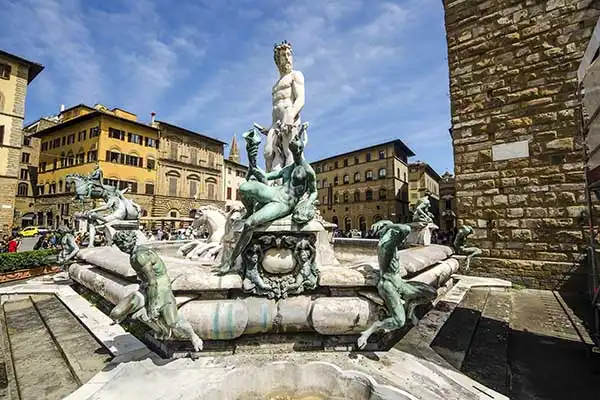 Fuente de Neptuno en Florencia Fuente de Neptuno